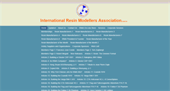 Desktop Screenshot of internationalresinmodellers.com